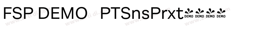 FSP DEMO   PTSnsPrxt字体转换